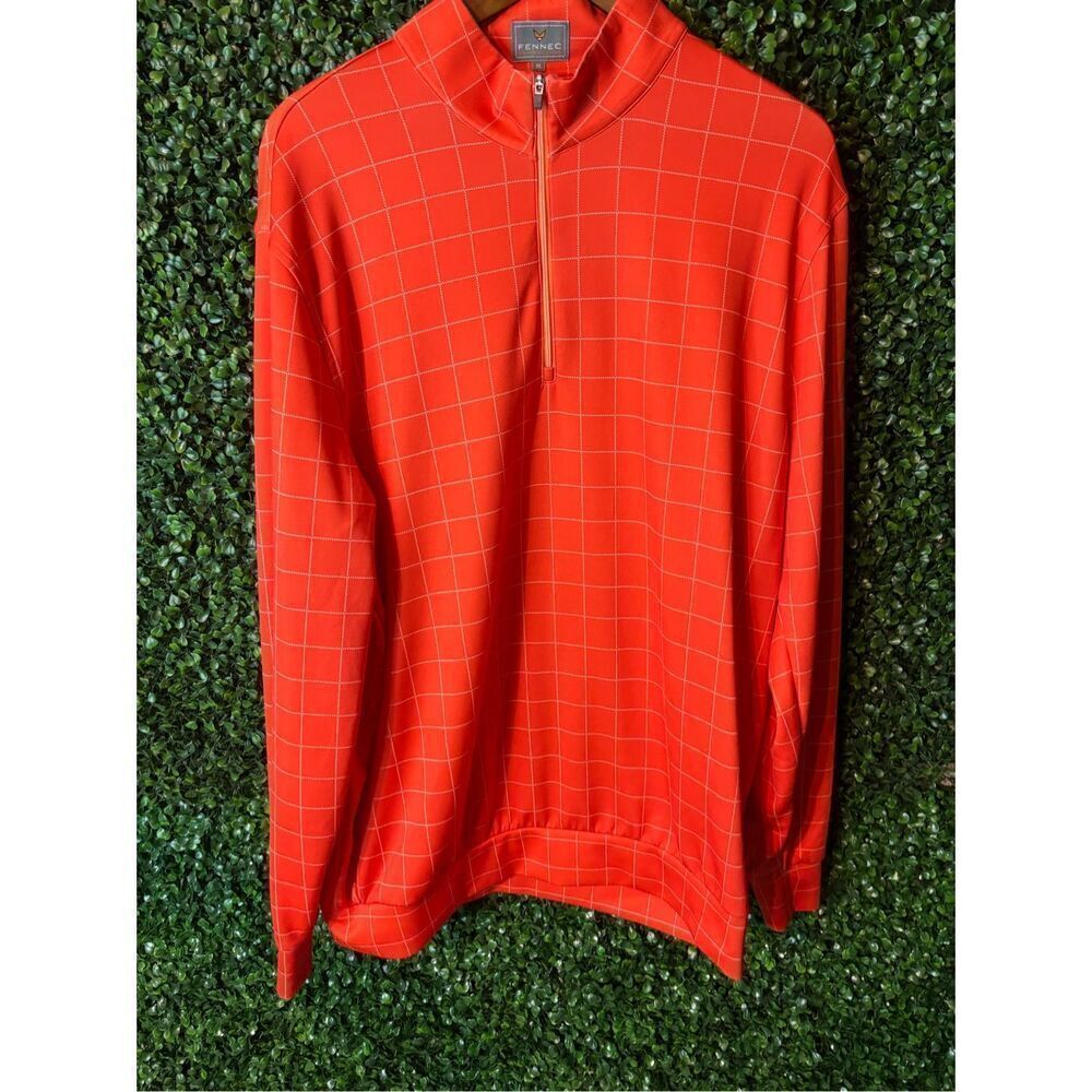 FENNEC MENS OSU QUARTER ZIP ATHLETIC PULLOVER SZ XL